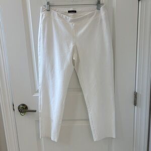 Eileen Fisher Cream Cropped Pants